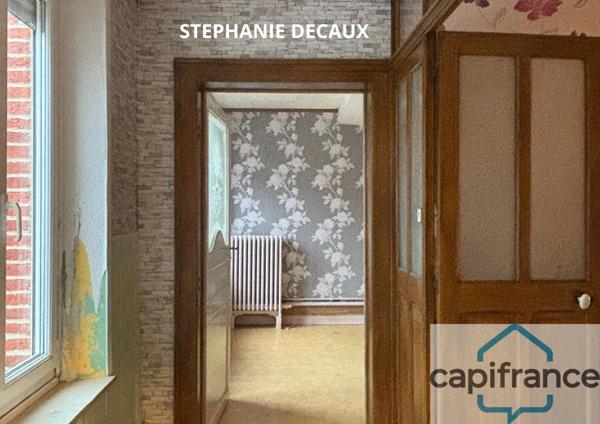 🏡A VENDRE : Maison semi-mitoyenne super potentiel –semi plain pieds Fourmies (59)