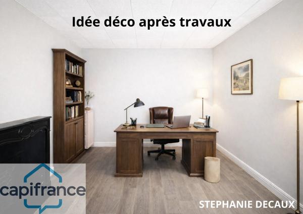 🏡A VENDRE : Maison semi-mitoyenne super potentiel –semi plain pieds Fourmies (59)