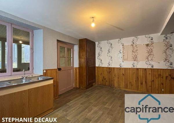 🏡A VENDRE : Maison semi-mitoyenne super potentiel –semi plain pieds Fourmies (59)