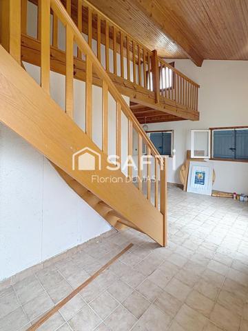 Maison de 122m2 rénové avec dépendance à aménager – Terrain de 580 m2