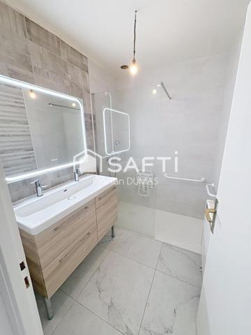 Maison de 122m2 rénové avec dépendance à aménager – Terrain de 580 m2