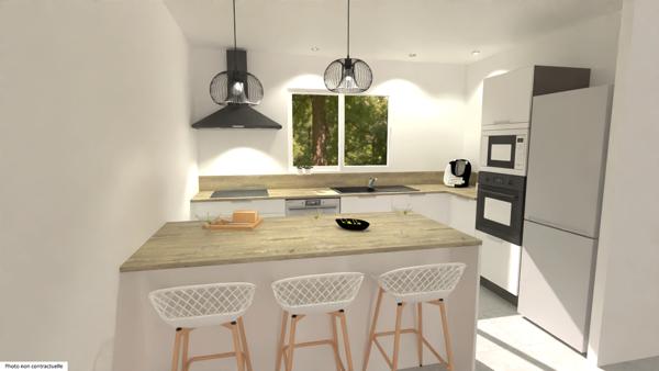 Maison 4 chambres jardin clos terrasse centre ville