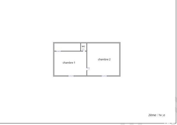 Maison à vendre 3 pièces 52 m² Boucoiran-et-Nozières