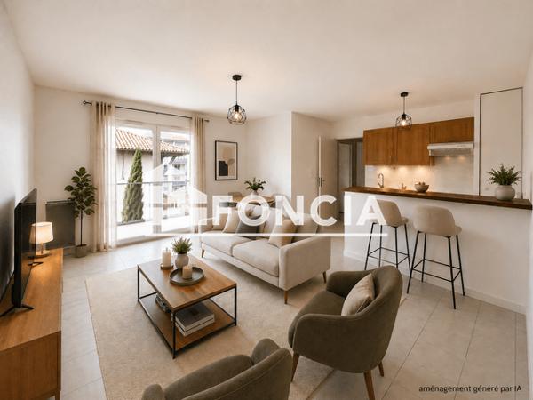 Location Appartement 3 pièces 52.48 m² - 2 ET 4 CHEMIN DU VIEUX CANAL Carcassonne 11000