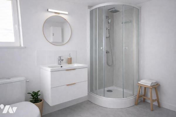 TALUYERS – T2 traversant de 39,73 m² situé au 2ème étage d’une petite copropriété de 7 logements.