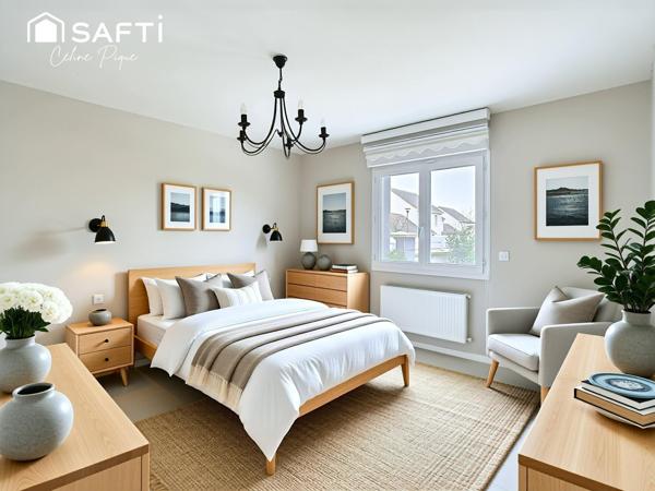 Maison familiale 8 pièces – 6 chambres – Vie de plain-pied possible
