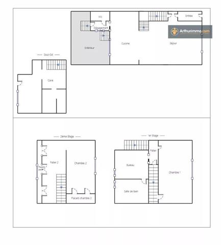 Vente Maison 4 pièces 90 m2 à Croix