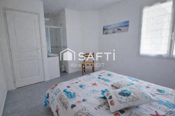 Maison en parfait état, proche mer, 3 chambres et un bureau