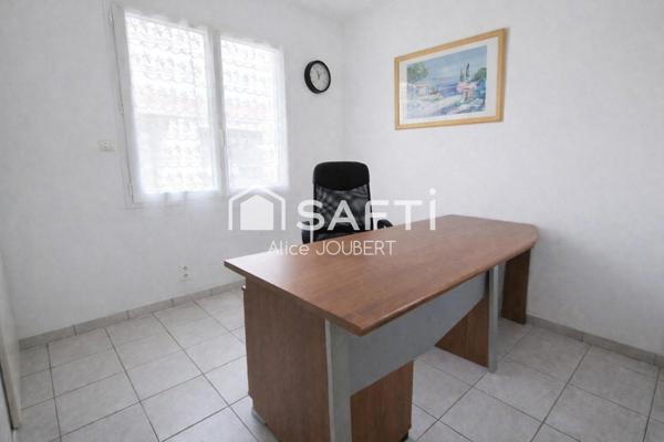 Maison en parfait état, proche mer, 3 chambres et un bureau