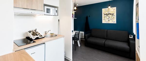 Studio de 18,37 m² à Nîmes (30) ? Investissement LMNP