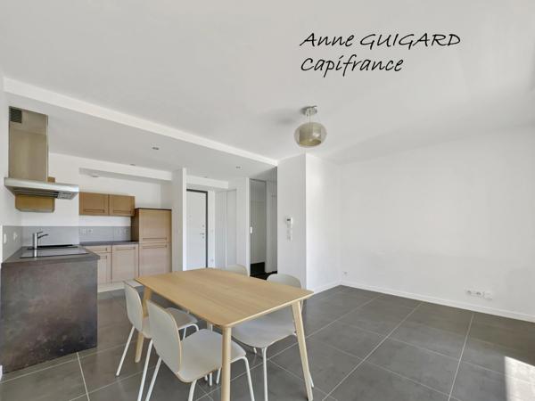 ANNECY-LE-VIEUX (74) - Beau T2 de 46m² petite résidence, terrasse 12m², cave et parking privatif