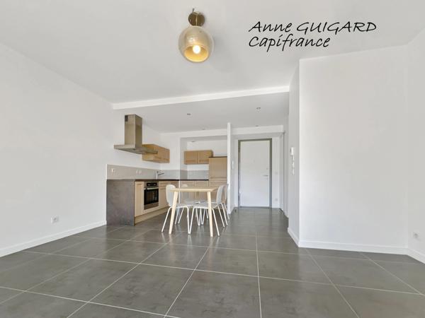 ANNECY-LE-VIEUX (74) - Beau T2 de 46m² petite résidence, terrasse 12m², cave et parking privatif