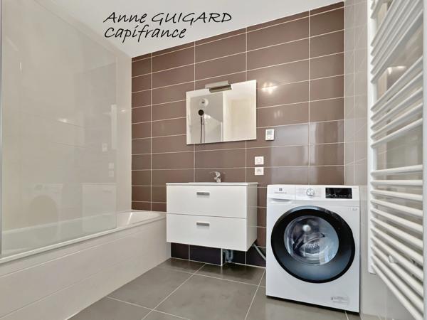 ANNECY-LE-VIEUX (74) - Beau T2 de 46m² petite résidence, terrasse 12m², cave et parking privatif