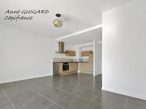 ANNECY-LE-VIEUX (74) - Beau T2 de 46m² petite résidence, terrasse 12m², cave et parking privatif