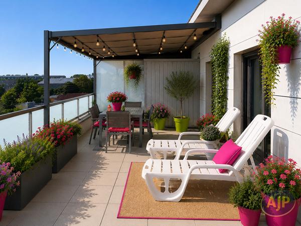 Appartement à vendre Saint Sebastien Sur Loire - 5 pièces, 105m² avec 3 chambre(s) à 429 000€ - AJP Immobilier Saint-Sébastien-sur-Loire