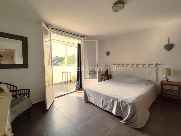Hauts de Cagnes sur mer – Charmant 2 pièces en rez-de-chaussée avec extérieur, au calme, vue verdure

À découvrir rapidement ! Dans un environnement calme et verdoyant, venez découvrir ce charmant appartement 2 pièces d'une surface de 45.50m² loi carrez et totalisant une surface au sol de 100m² env, en rez-de-chaussée d’une villa individuelle, formant une petite copropriété de seulement 4 lots... et PAS de charges mensuelles de copropriété !
Bénéficiant d’une entrée indépendante, l’appartement s’ouvre sur une agréable terrasse de 44m² et offre un cadre de vie paisible, avec une jolie vue sur la verdure.
Il se compose d’une entrée donnant sur une pièce de vie avec cuisine américaine, puis d’un dégagement desservant une salle d’eau avec WC et fenêtre, ainsi qu’une grande chambre de 15m² avec rangements.
La chambre bénéficie également d’un accès à une agréable loggia de 8 m², pouvant facilement devenir un espace enfant, un bureau pour le télétravail, un espace de sport ou tout autre espace selon vos envies, avec vue verdure.
Un parking gratuit situé à quelques mètres vient compléter le confort de ce bien. Il est également possible d’acquérir, en supplément, une place de stationnement au sein de la copropriété.

* Rez-de-chaussée
* Entrée indépendante
* Terrasse 44m²
* Loggia de 8 m²
* Vue dégagée sur la verdure
* Environnement calme
* Grande chambre avec rangements
* Parking gratuit à proximité
* Possibilité d’acquérir une place de parking dans la copropriété en sus

Un véritable petit havre de paix, idéal pour profiter d’un environnement calme et verdoyant tout en restant proche des commodités.
Visiter rapidement pour découvrir ce petit coin de paradis !