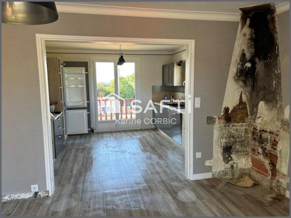 A VISITER, grand sous sol et TERRAIN CONSTRUCTIBLE