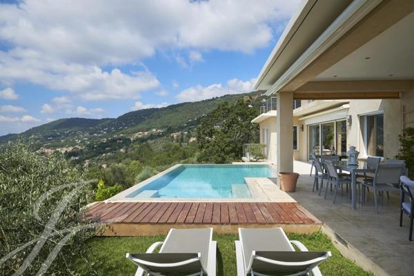 Cabris - Belle Villa avec vue époustouflante mer et lac