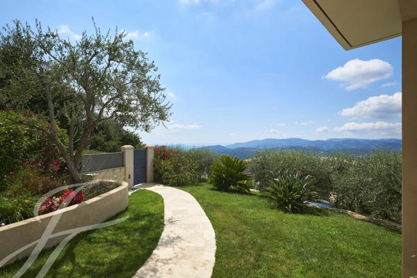 Cabris - Belle Villa avec vue époustouflante mer et lac
