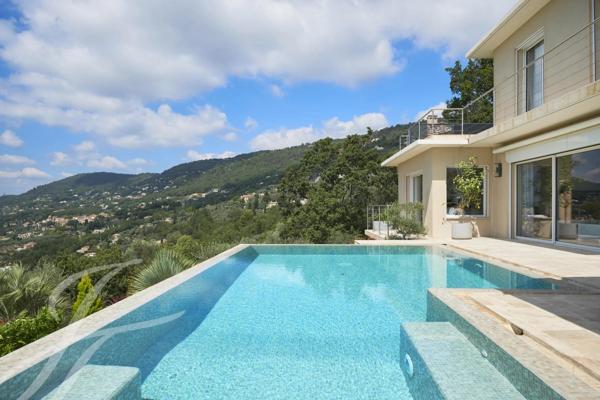 Cabris - Belle Villa avec vue époustouflante mer et lac