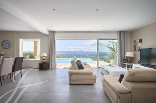 Cabris - Belle Villa avec vue époustouflante mer et lac