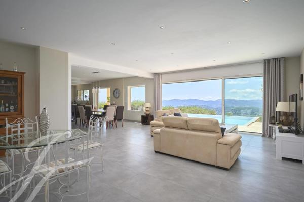 Cabris - Belle Villa avec vue époustouflante mer et lac