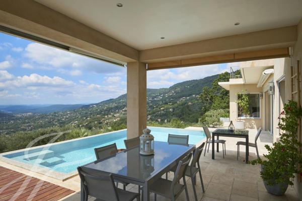 Cabris - Belle Villa avec vue époustouflante mer et lac