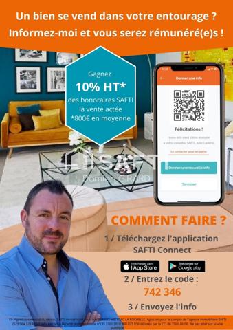 LA ROCHELLE – LES MINIMES – T2 AVEC VUE MER