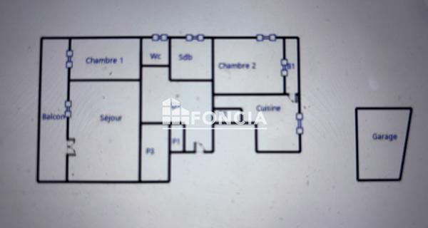 À vendre Appartement 4 pièces 78.02 m² - Saint-étienne 42000