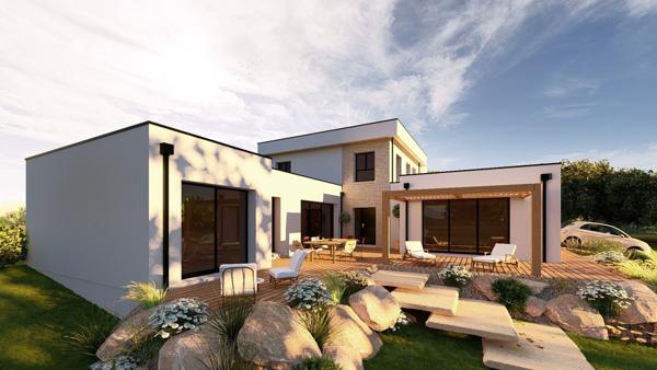 Terrain + Maison à vendre 4 pièces - 155 m²