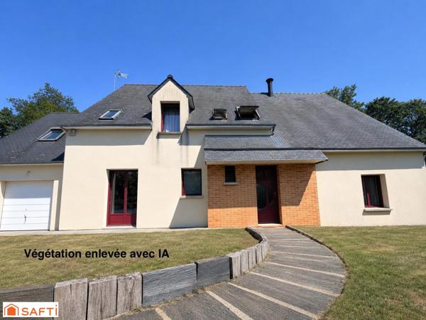 MAISON TRADITIONNELLE 6 CHAMBRES DE 137 M2 SUR TERRAIN DE 1600M2
