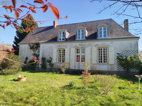 Maison de maître à vendre à Pruillé-le-Chétif dans la Sarthe (72700), ref : PB-1726