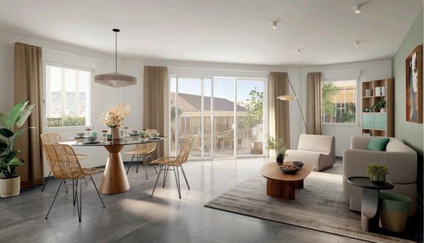 Nice – Quartier du Port : Résidence neuve dans un quartier dynamique et recherché.