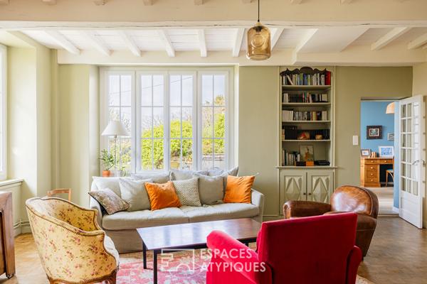 Maison à la vue Estuaire avec son moulin