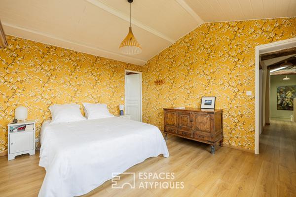 Maison à la vue Estuaire avec son moulin