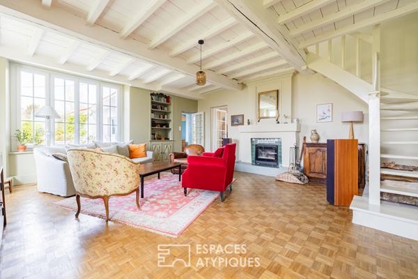 Maison à la vue Estuaire avec son moulin