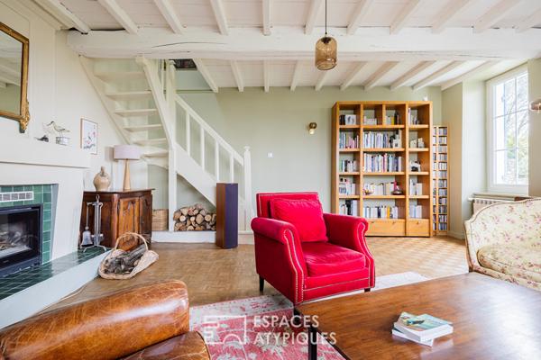 Maison à la vue Estuaire avec son moulin