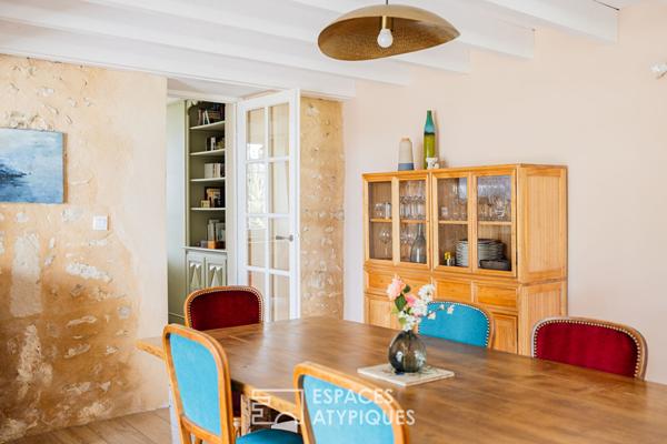 Maison à la vue Estuaire avec son moulin