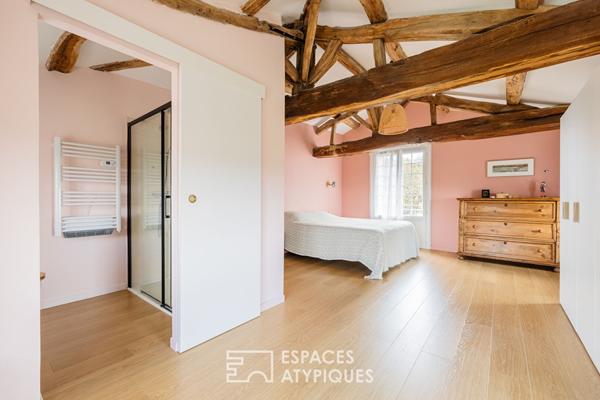 Maison à la vue Estuaire avec son moulin