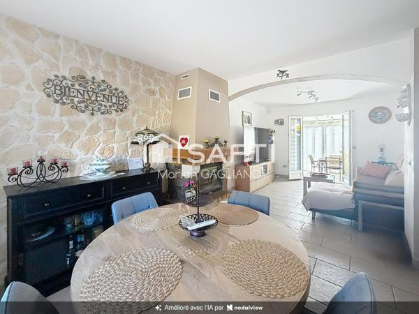 Une maison familiale cosy avec jardin et véranda, idéale pour se sentir bien chez soi !