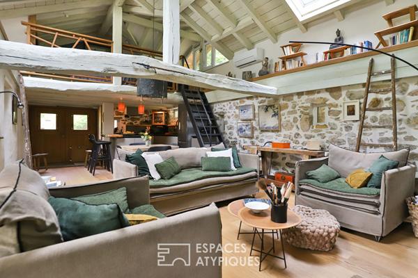 Maison en pierres et bois authentique au coeur du Pays Basque