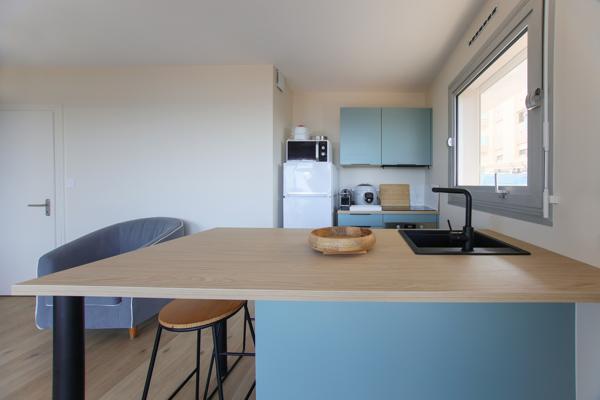 Appartement T2 avec parking dans le quartier des Présidents aux Sables d’Olonne.