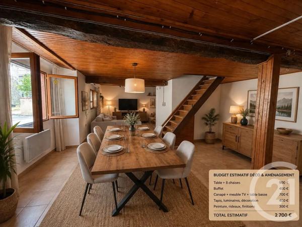 Maison à vendre  4 pièces - 91,90 m 2   LES PUJOLS  - 09