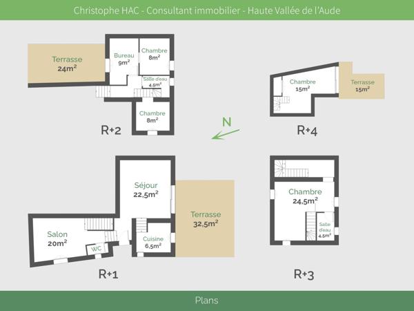 Maison 6 pièces - 134 m² Exclusivité efficity