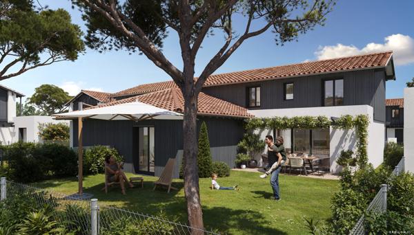 Sanguinet (40460) Sanguinet Appartement neuf type T3 rdc terrasse jardin 2 parkings