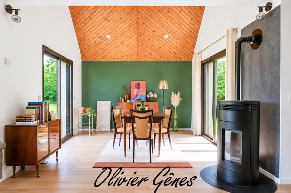 La Milesse - Maison individuelle - 185 m² - 3 chambres - Garage et terrain 2000 m²
