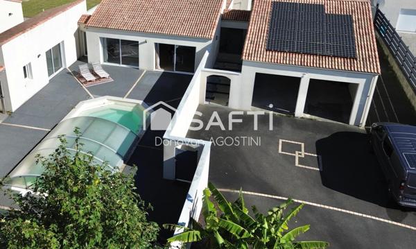 Maison de plain-pied 145 m², 4 chambres, 2 salles d’eau