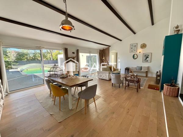 Maison de plain-pied 145 m², 4 chambres, 2 salles d’eau