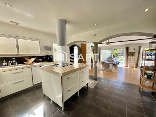 Maison de plain-pied 145 m², 4 chambres, 2 salles d’eau