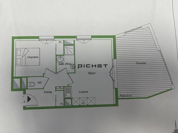 Appartement 2 pièces 38 m² LA TESTE DE BUCH - 33260